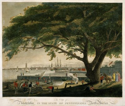 The City of Philadelphia in the State of Pennsylvania, North America by Samuel Seymour